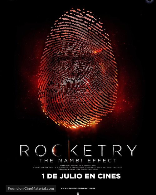 Rocketry: The Nambi Effect - Spanish Movie Poster