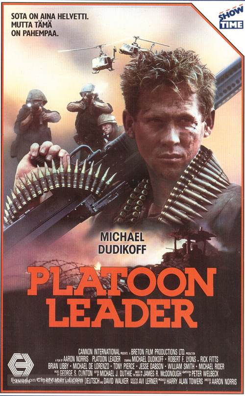 Platoon Leader - Finnish Movie Cover