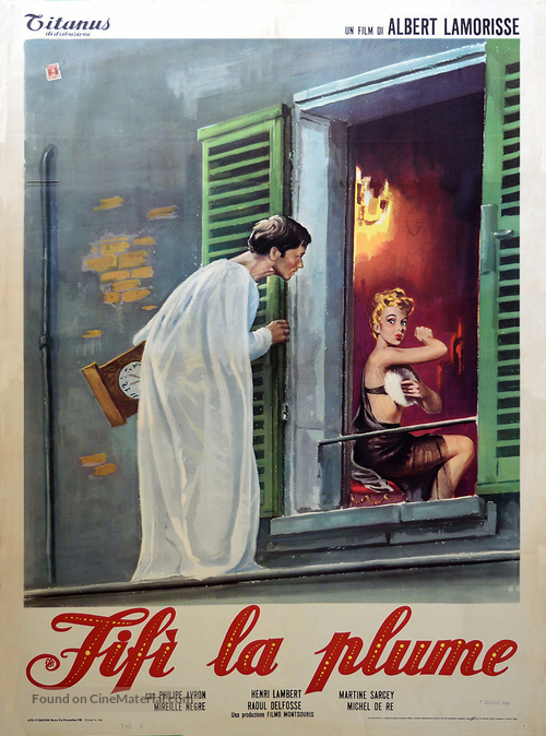 Fifi la plume - Italian Movie Poster