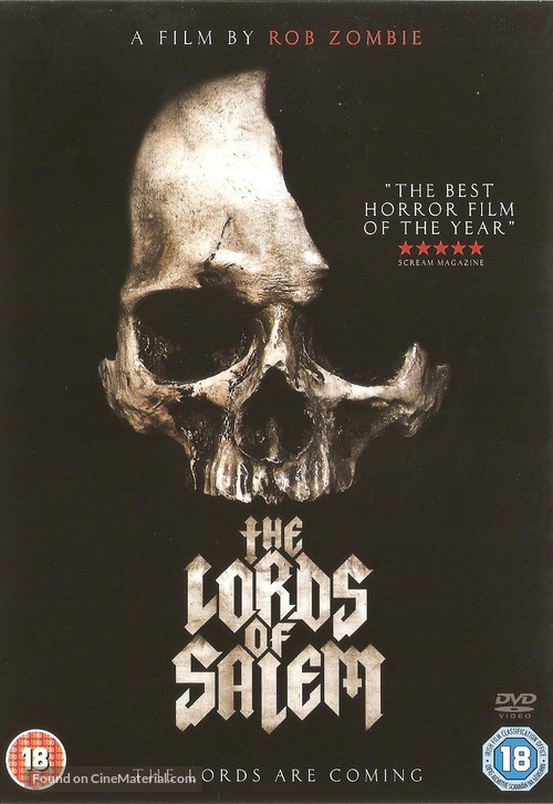 The Lords of Salem - British DVD movie cover