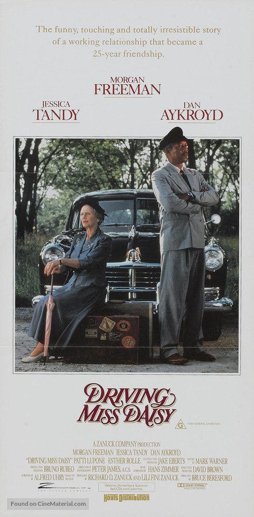 Driving Miss Daisy - Movie Poster