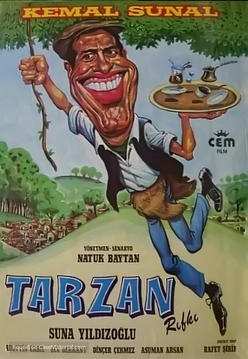 Tarzan Rifki - Turkish Movie Poster