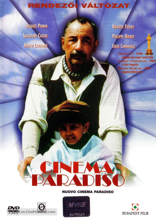 Nuovo cinema Paradiso - Hungarian Movie Cover