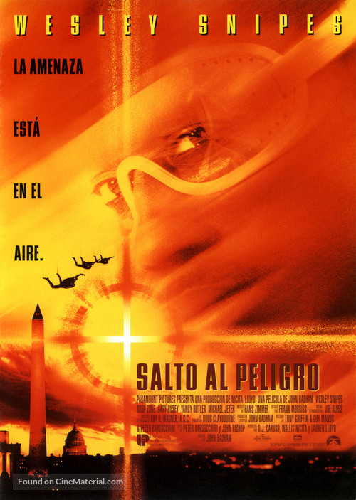 Drop Zone - Spanish Movie Poster