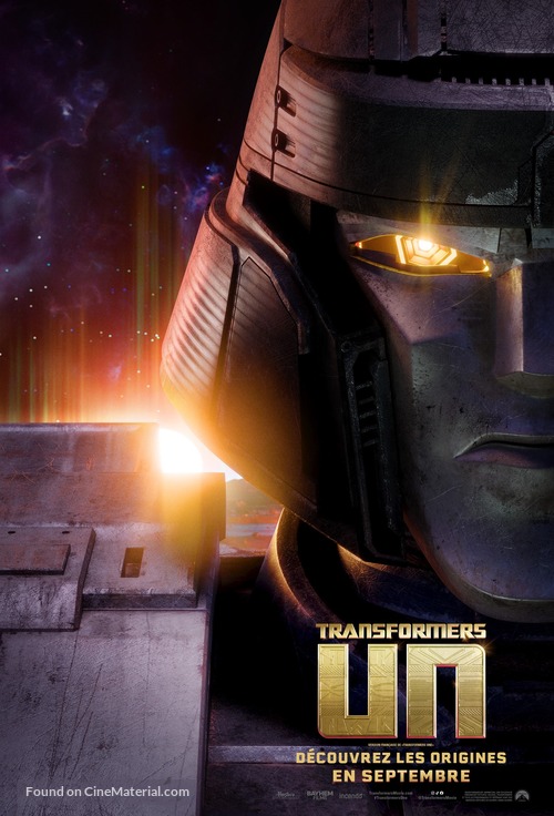 Transformers One - Canadian Movie Poster