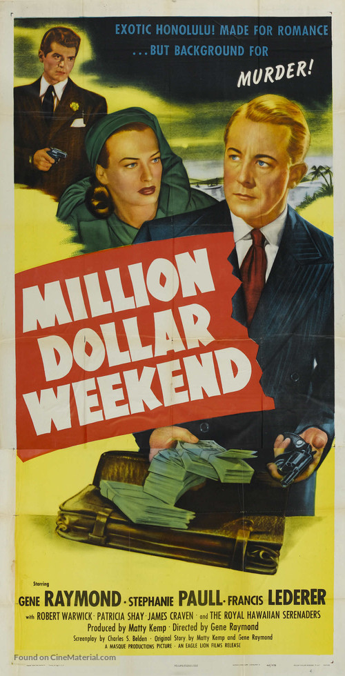 Million Dollar Weekend - Movie Poster