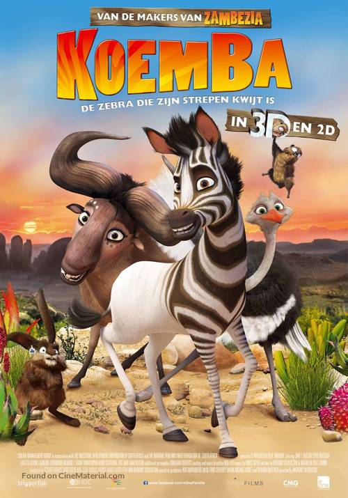 Khumba - Dutch Movie Poster