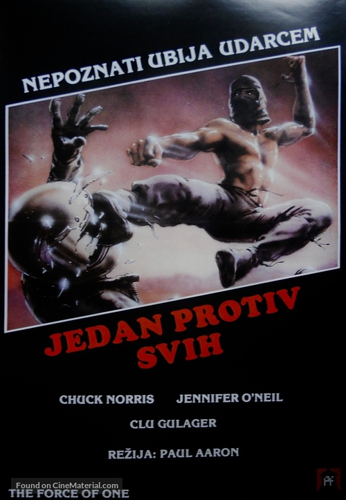 A Force of One - Czech Movie Poster