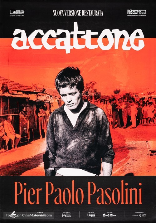 Accattone - Italian Re-release movie poster