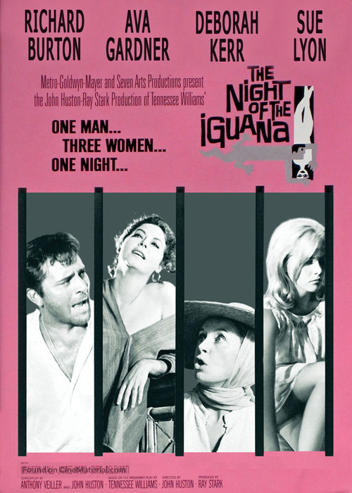 The Night of the Iguana - Movie Poster