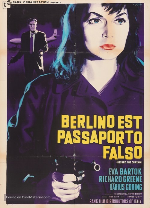 Beyond the Curtain - Italian Movie Poster