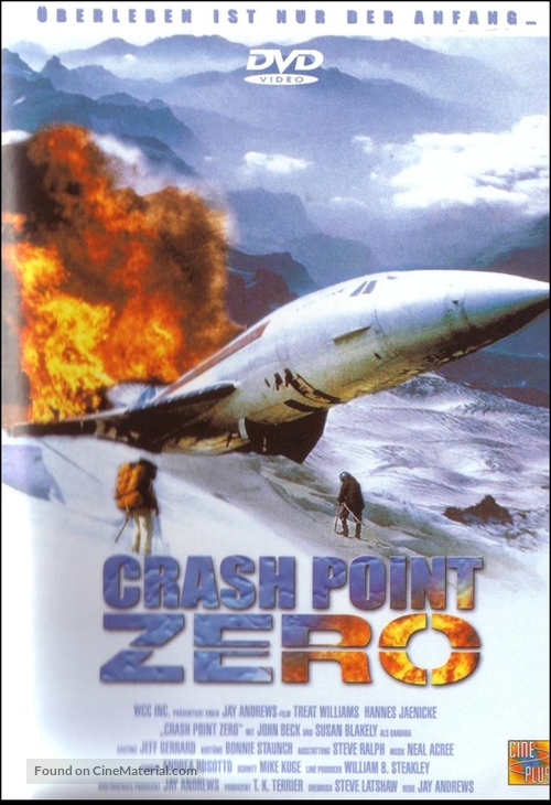 Crash Point Zero - German poster