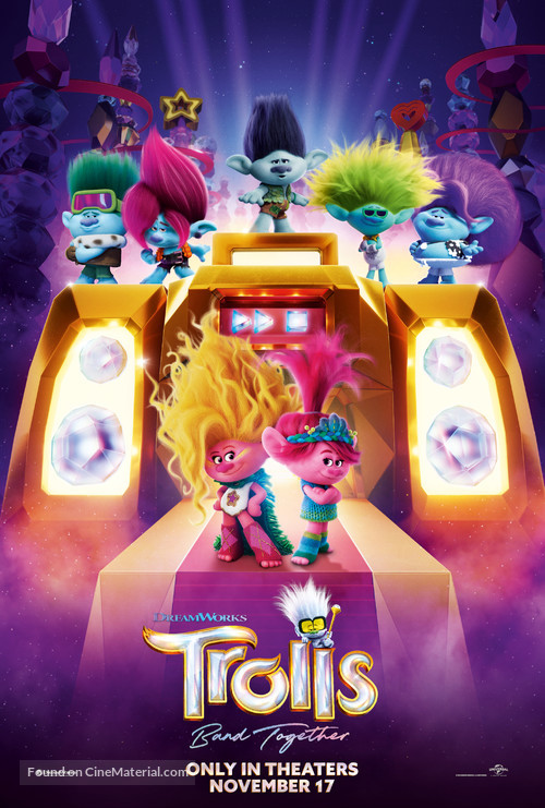Trolls Band Together - Movie Poster