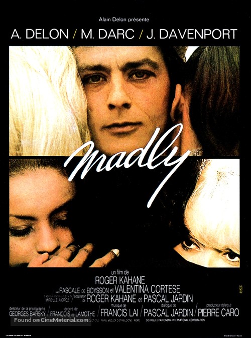 Madly - French Movie Poster