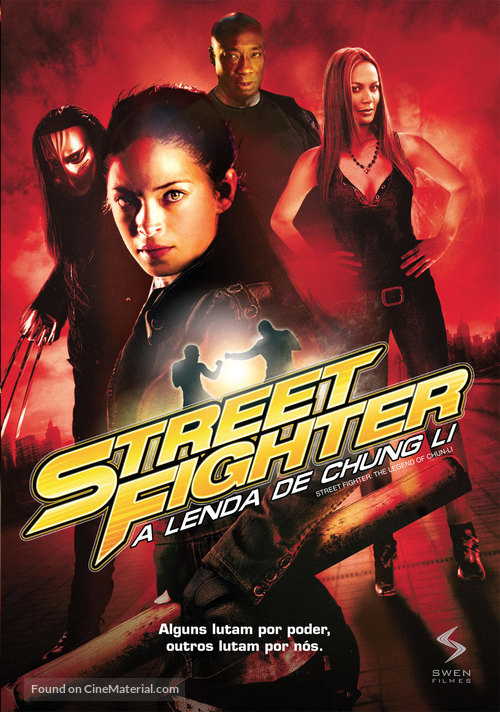 Street Fighter: The Legend of Chun-Li - Brazilian Movie Cover