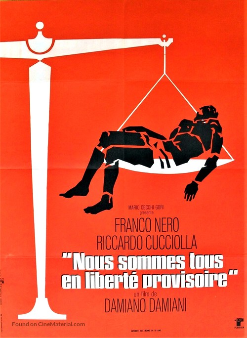 L&#039;istruttoria &egrave; chiusa: dimentichi - French Movie Poster