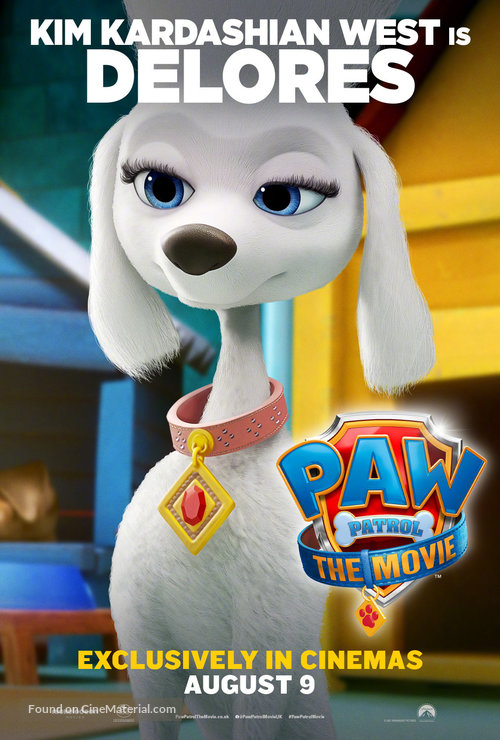 Paw Patrol: The Movie - British Movie Poster