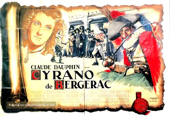 Cyrano de Bergerac - French Movie Poster