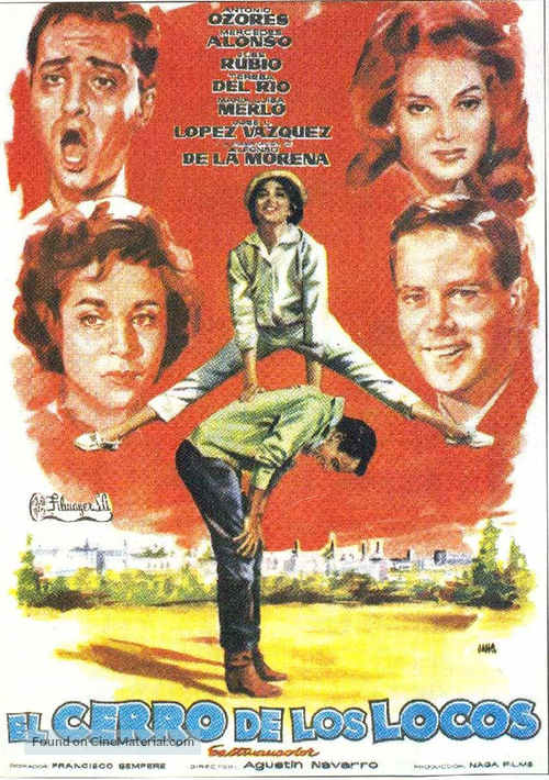 El cerro de los locos - Spanish Movie Poster