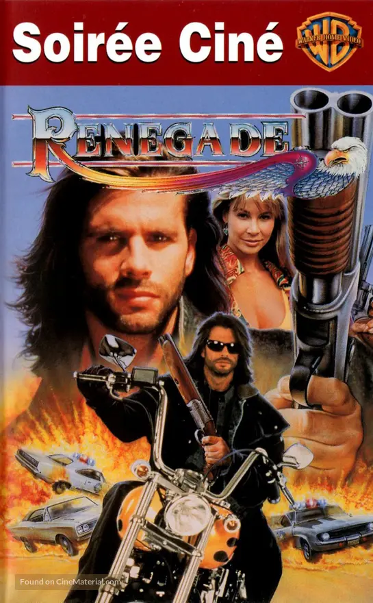 &quot;Renegade&quot; - French VHS movie cover