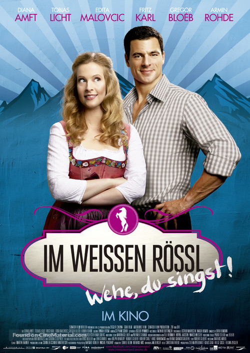 Im wei&szlig;en R&ouml;ssl - Wehe Du singst! - German Movie Poster