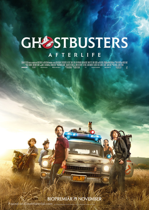 Ghostbusters: Afterlife - Swedish Movie Poster
