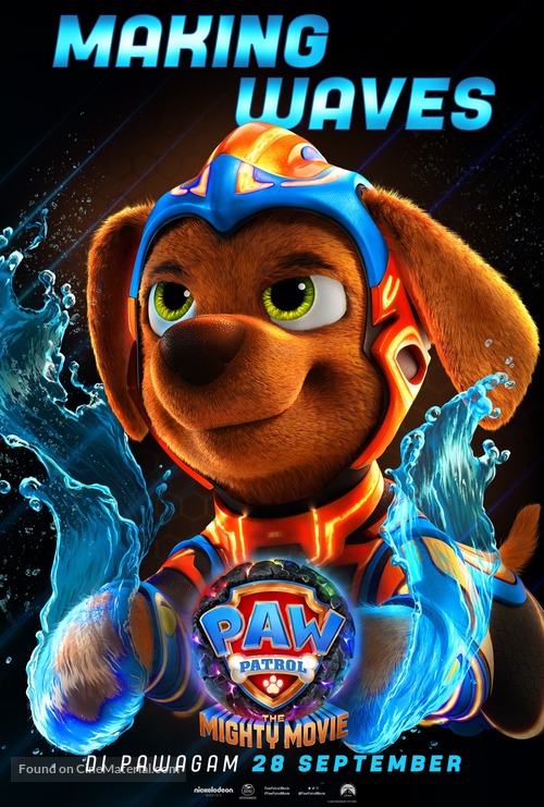 PAW Patrol: The Mighty Movie - Malaysian Movie Poster