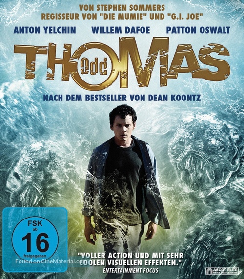 Odd Thomas - German Blu-Ray movie cover