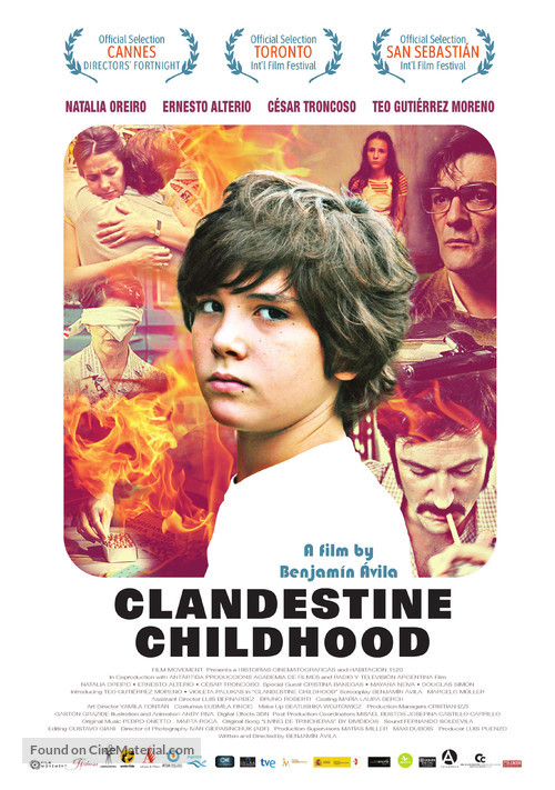 Infancia clandestina - Movie Poster