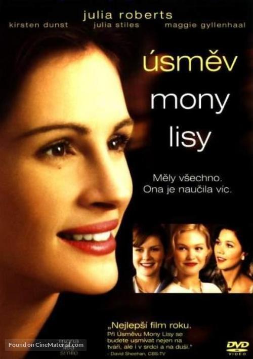 Mona Lisa Smile - Czech DVD movie cover