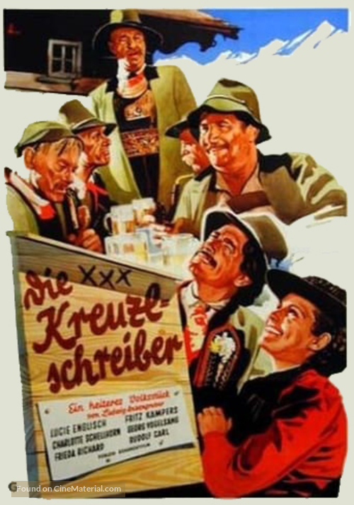 Die Kreuzlschreiber - German Movie Poster