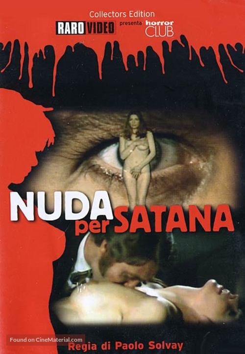 Nuda per Satana - Italian DVD movie cover