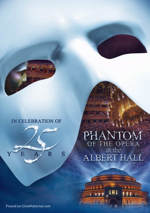 The Phantom of the Opera at the Royal Albert Hall - DVD movie cover