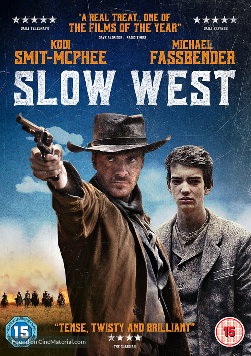 Slow West - British DVD movie cover