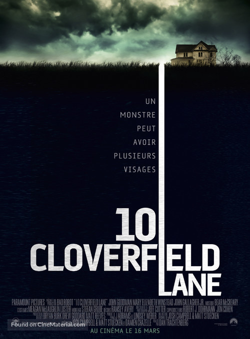 10 Cloverfield Lane - French Movie Poster