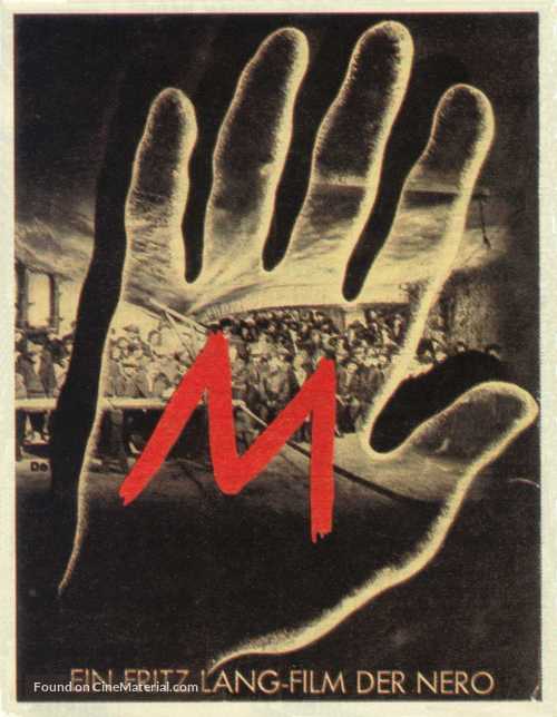 M - German Movie Poster