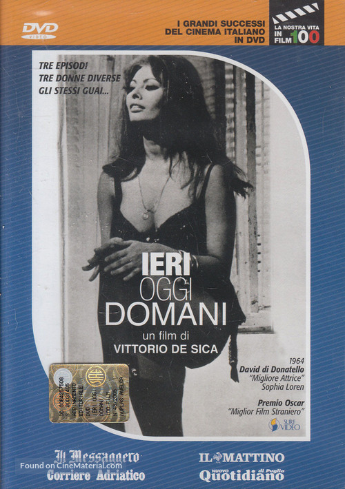Ieri, oggi, domani - Italian Movie Cover