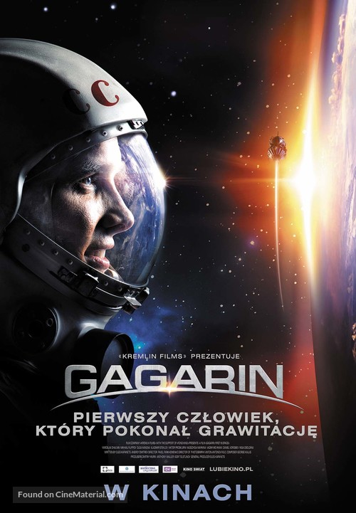 Gagarin: Pervyy v kosmose - Polish Movie Poster