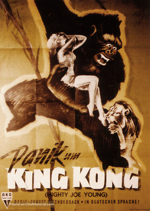 Mighty Joe Young - German Movie Poster
