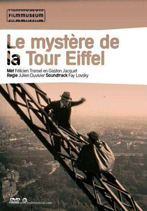 Le myst&egrave;re de la tour Eiffel - Dutch Movie Cover