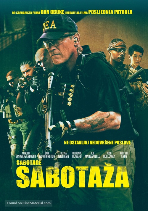 Sabotage - Croatian Movie Cover