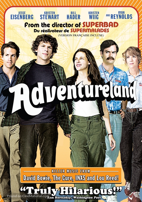 Adventureland - Canadian DVD movie cover