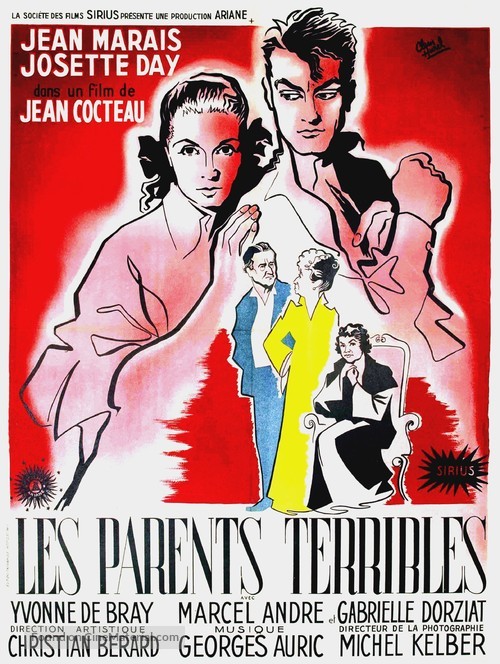 Les parents terribles - French Movie Poster