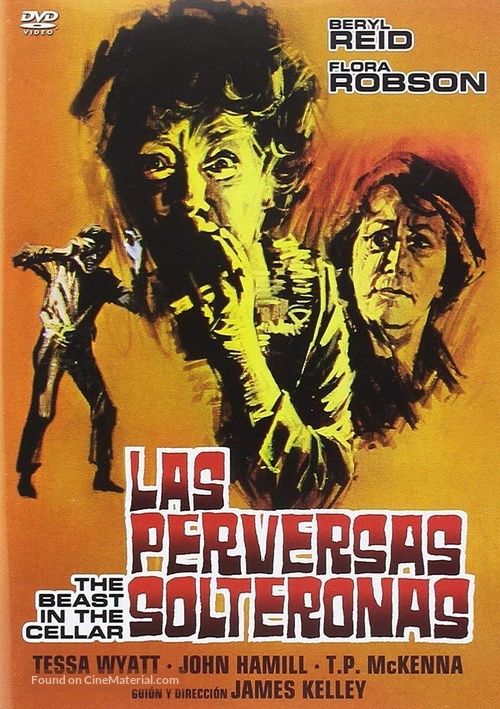 The Beast in the Cellar - Spanish DVD movie cover