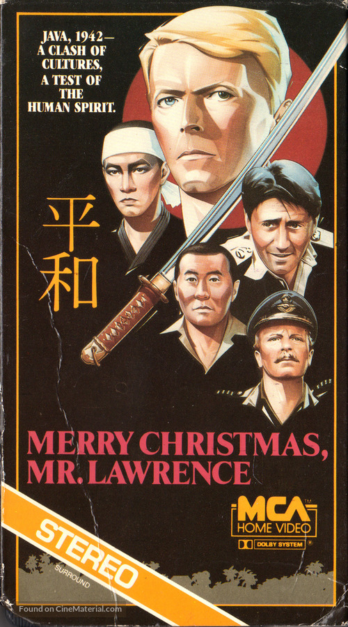 Merry Christmas Mr. Lawrence - VHS movie cover