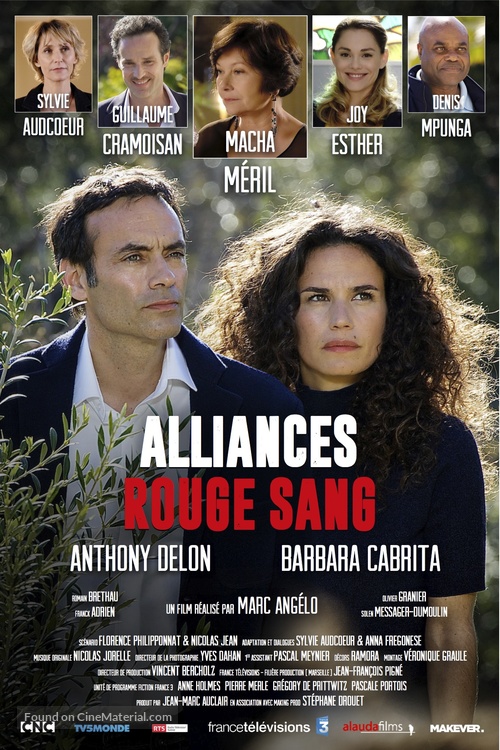 Alliances rouge sang - French Movie Poster