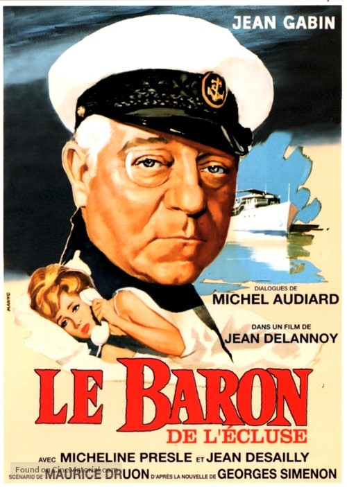 Le baron de l&#039;&eacute;cluse - French Movie Poster