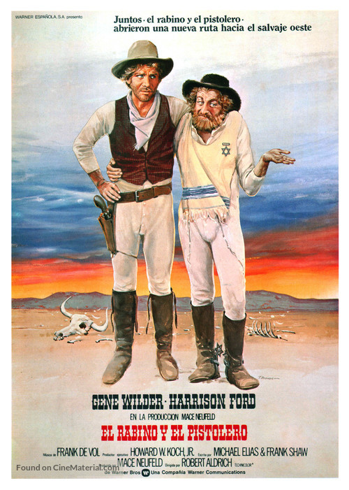 The Frisco Kid - Spanish Movie Poster