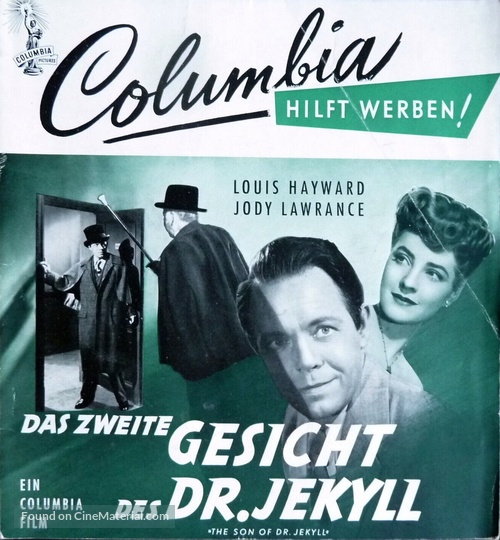 The Son of Dr. Jekyll - German poster