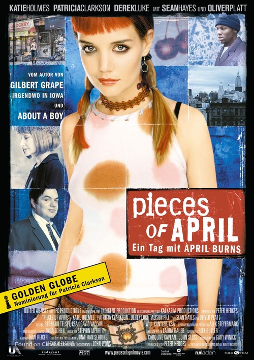 Pieces of April - German Movie Poster